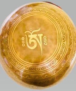 Tazón de canto tibetano X-Large de 10 pulgadas martillado a