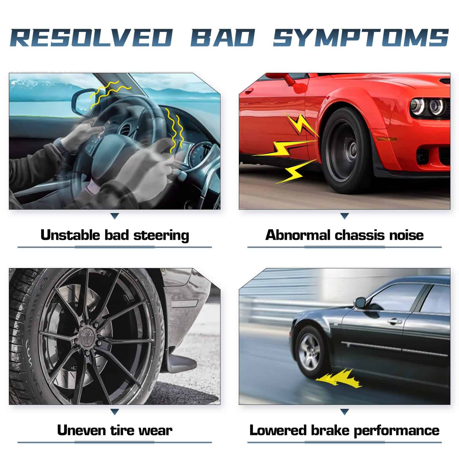 Brazos de control superiores delanteros para Chrysler 300 - Imagen 4