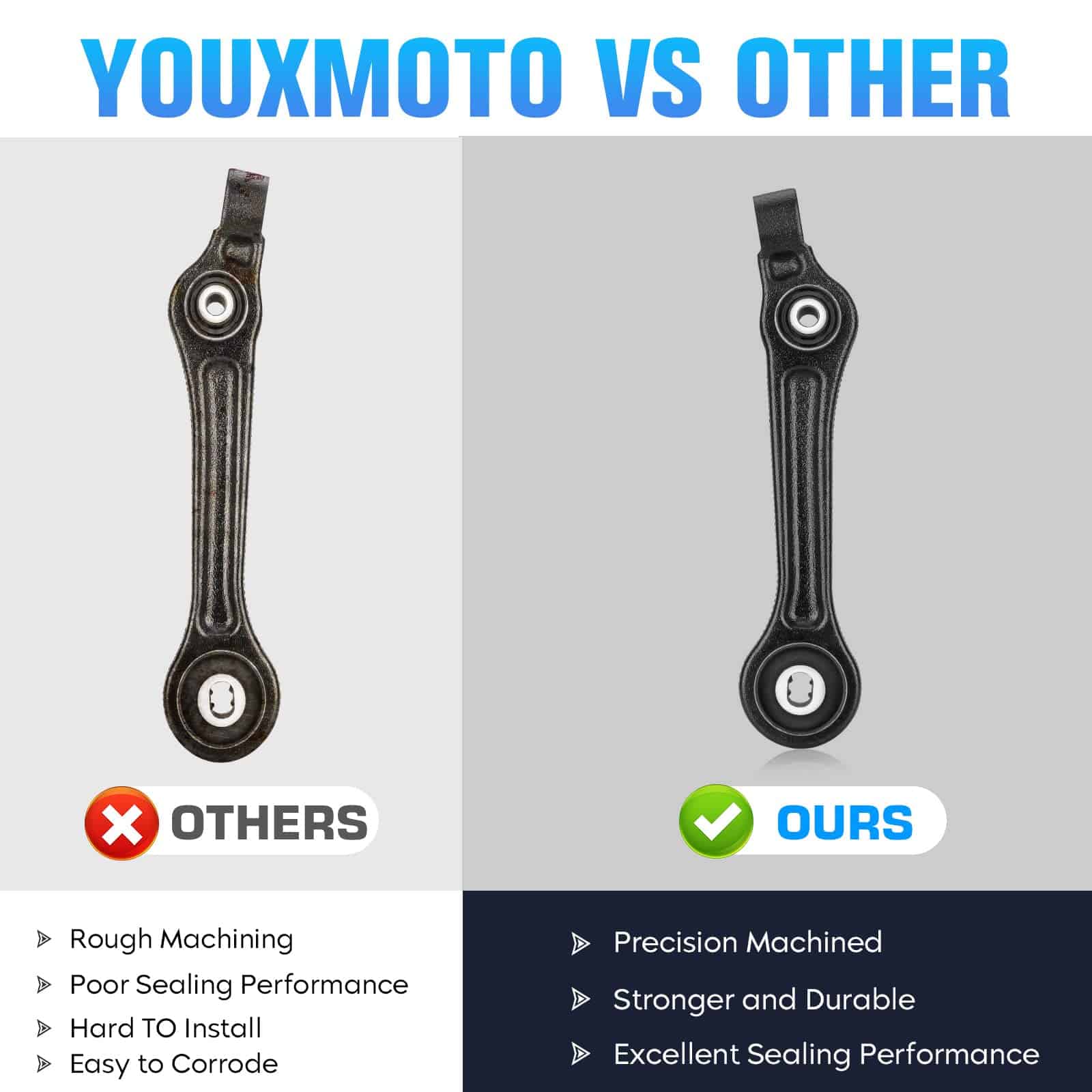 Brazos de control delanteros inferiores hacia adelante y - Imagen 4