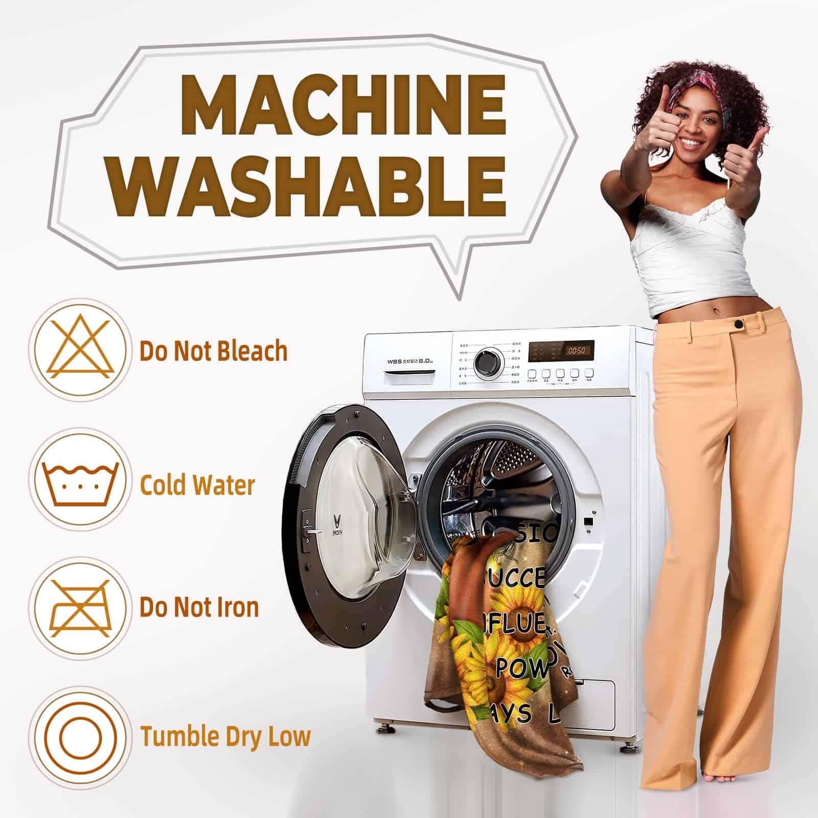 Manta Africana para Mujeres Mágicas de Color Negro Manta - Imagen 8