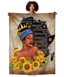 Manta JZO Afroamericana para Mujeres Manta Mágica de Mujer