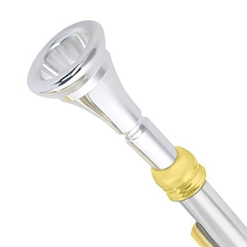 Trompa Doble F/Bb 4 Llaves de Níquel Chapado en Oro Lacado - Imagen 4