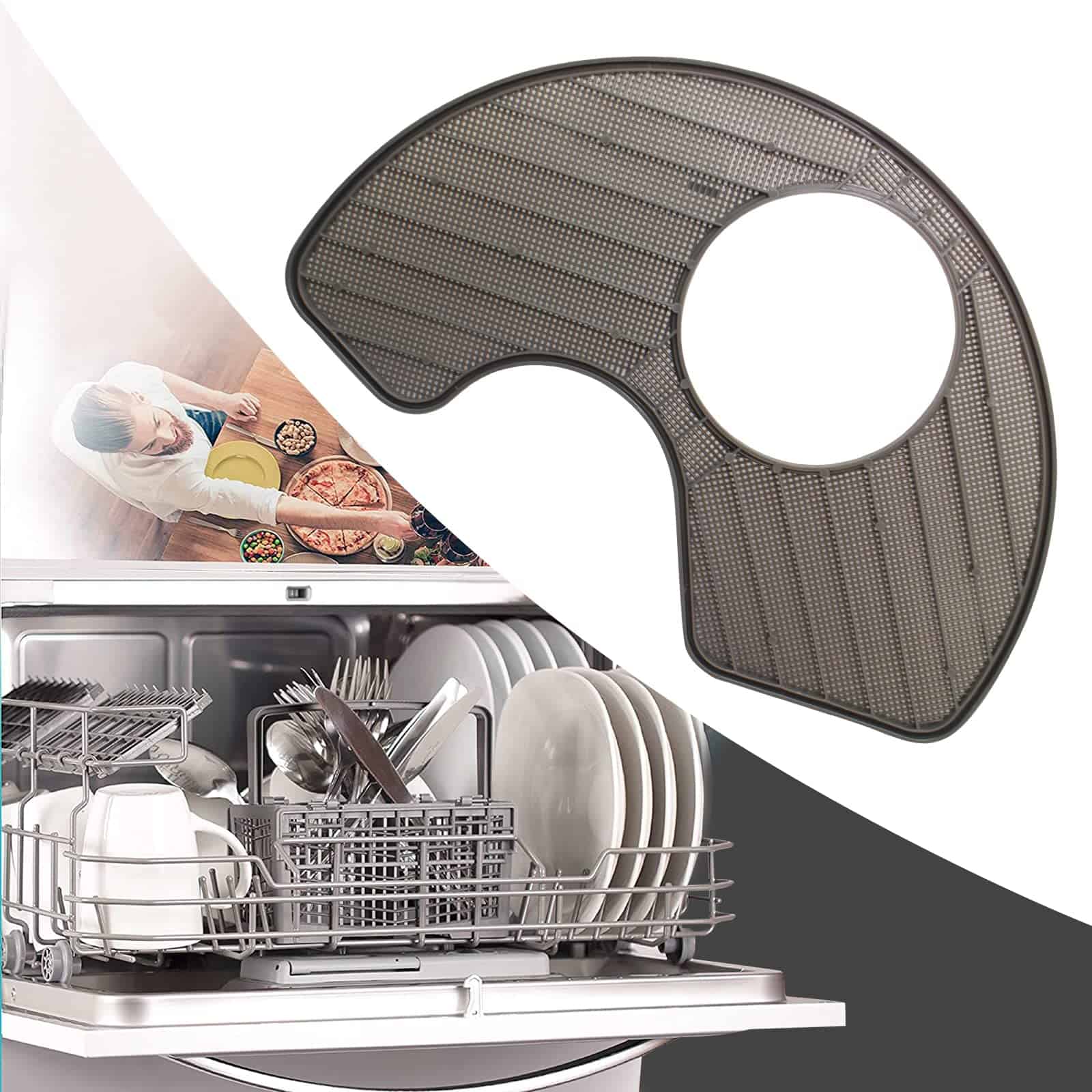 Filtro de pantalla para lavavajillas WPW10463906, - Imagen 3