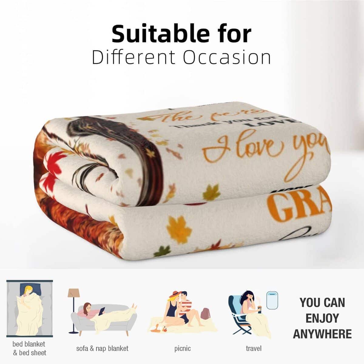 Manta de Regalo para Mamá, Regalos para Mamá, de Hija a - Imagen 8