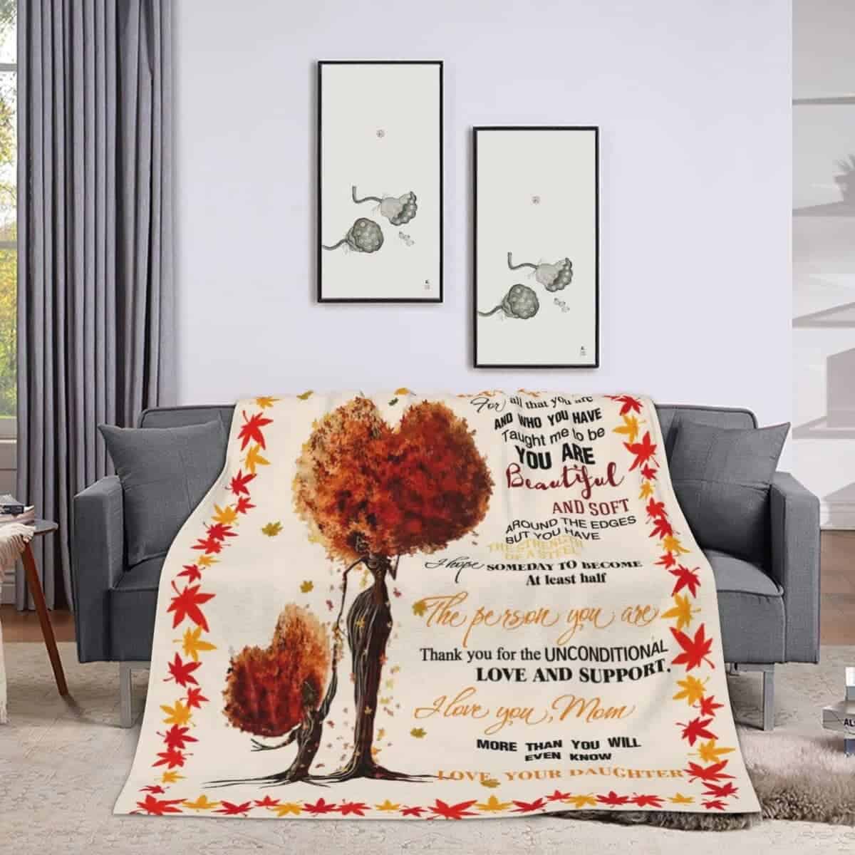 Manta de Regalo para Mamá, Regalos para Mamá, de Hija a - Imagen 4