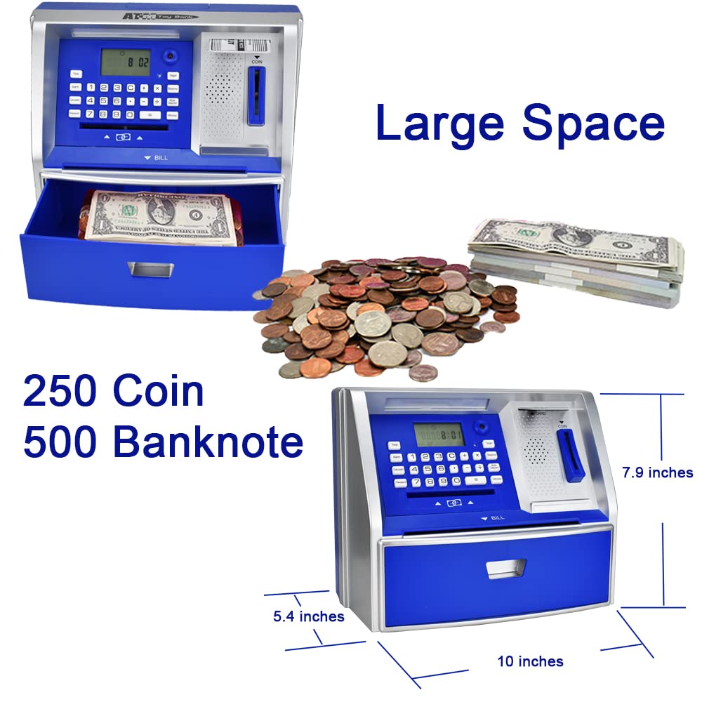 Banco de Ahorros ATM ApgBnk con Tarjeta de Débito, Hucha - Imagen 4