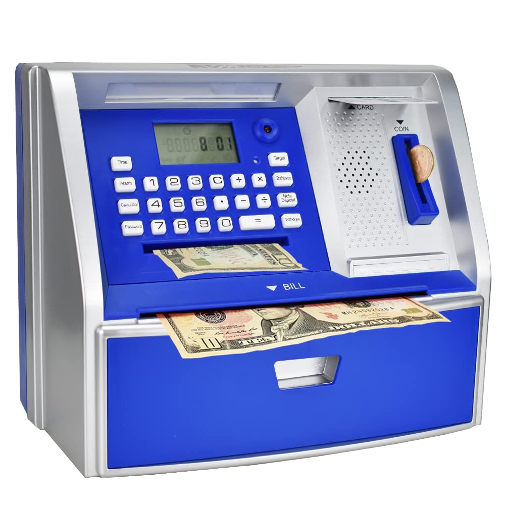 Banco de Ahorros ATM ApgBnk con Tarjeta de Débito, Hucha