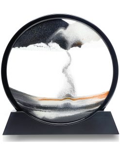 Decoración de Arte de Arena Móvil Atigrado Zen Grande 12" -