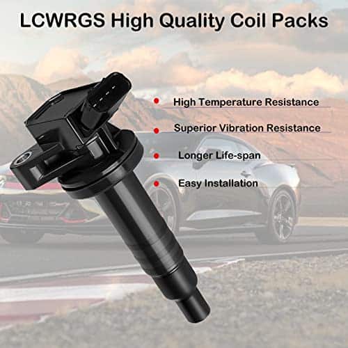 Conjunto de 4 bobinas de encendido y bujías se ajusta para - Imagen 3