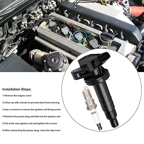 Conjunto de 4 bobinas de encendido y bujías se ajusta para - Imagen 6