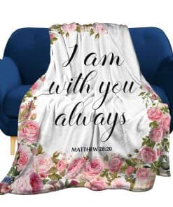 Manta Cristiana Inspiradora Pensamientos Manta de Oraciones