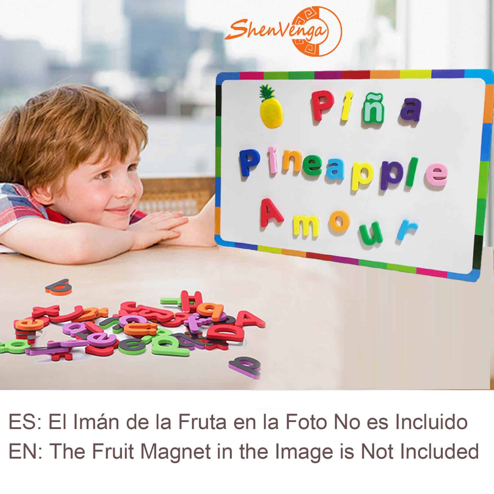 9 Sets de Letras Magnéticas en Español para Niños - Letras - Imagen 3