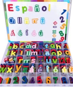 9 Sets de Letras Magnéticas en Español para Niños - Letras