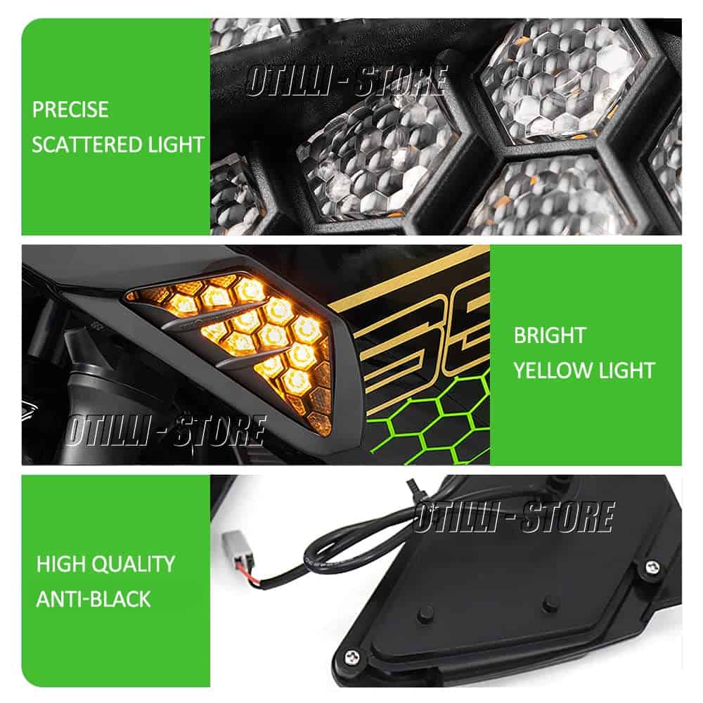 Nuevo LED luz intermitente delantero para accesorios de - Imagen 7