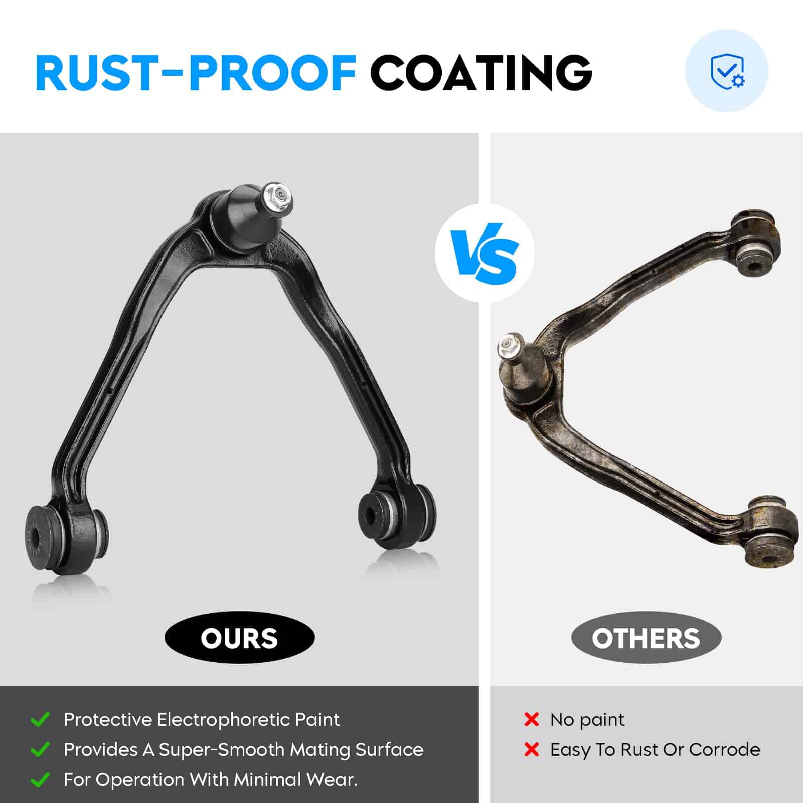 Brazos de Control Superior Delanteros con Junta de Rótula - Imagen 6