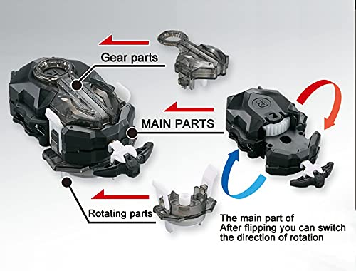 Juego de trompos de batalla MUSTYBELT Bey Burst - Juguete - Imagen 4