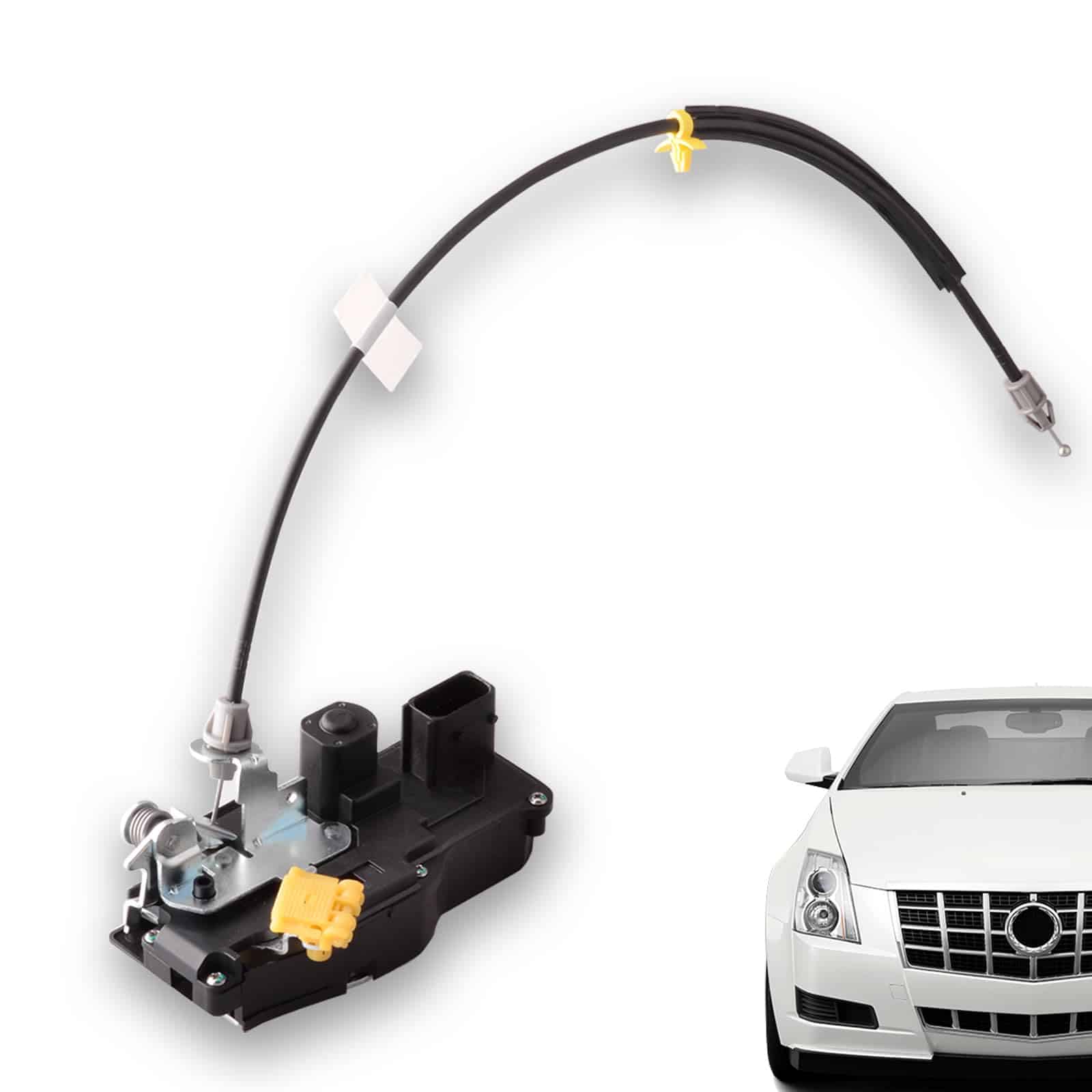 Actuador de pestillo de cerradura de puerta delantera