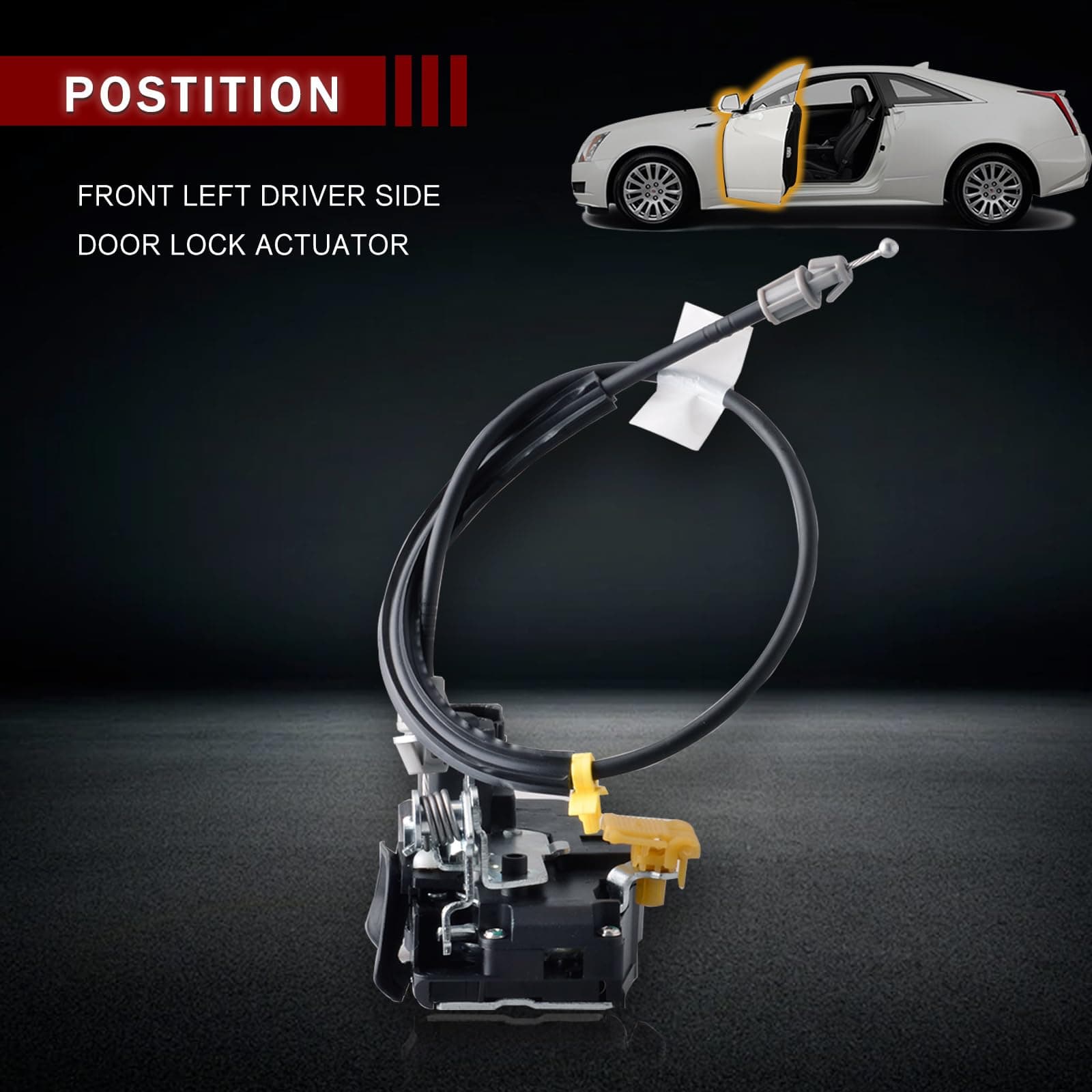 Actuador de pestillo de cerradura de puerta delantera - Imagen 3