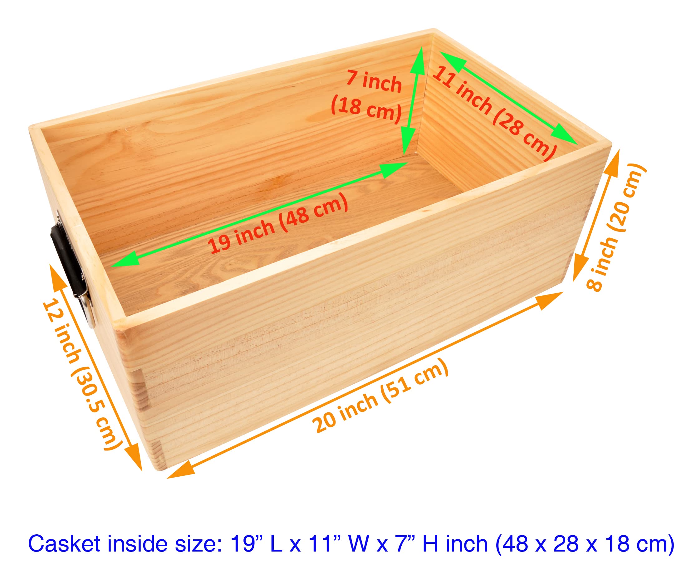 Caja de Entierro para Mascotas Eitida, Ataúd de Pérdida de - Imagen 7