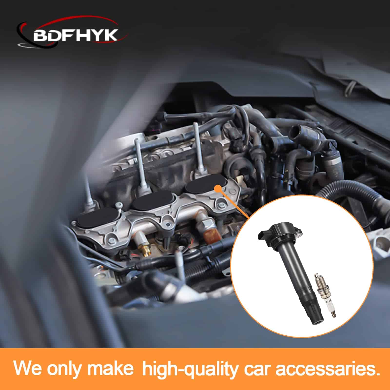 Bobina de encendido BDFHYK y bujías de iridio compatibles - Imagen 8