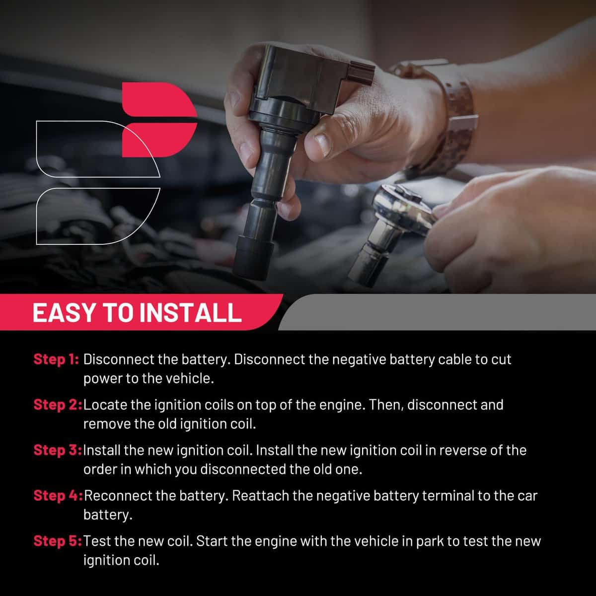 Paquete de bobina de encendido BDFHYK y -egos de 4 - Imagen 10