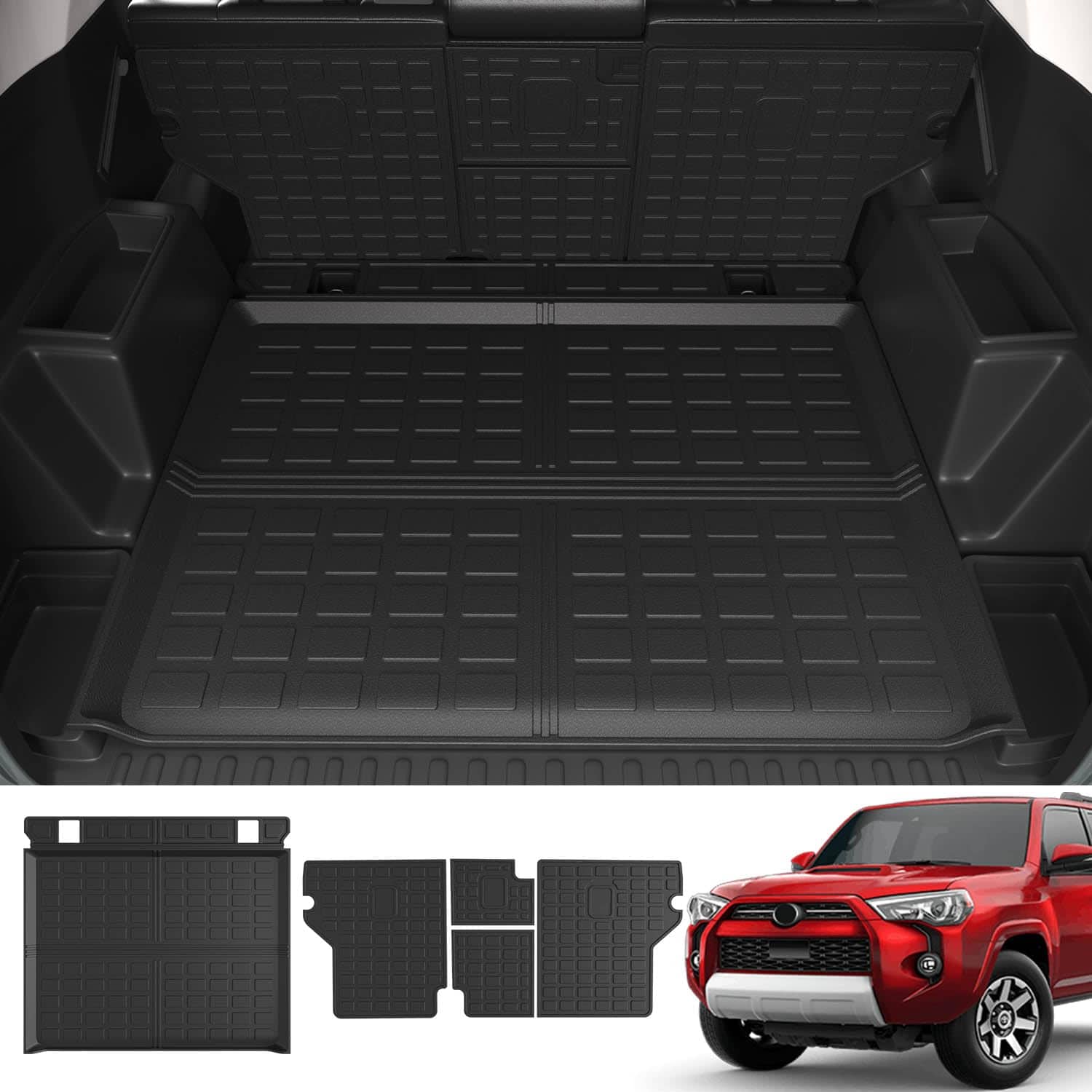 Tapete de Carga Compatible con Toyota -Ajuste sin Bandeja De