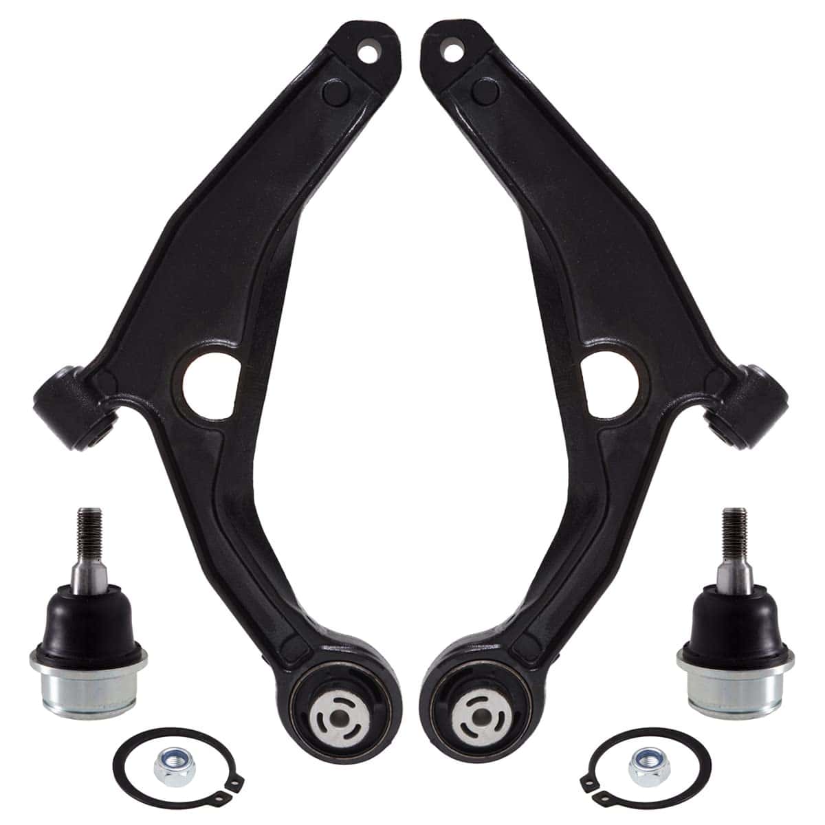 Conjunto de 4 Brazos de Suspensión Inferior Delanteros y