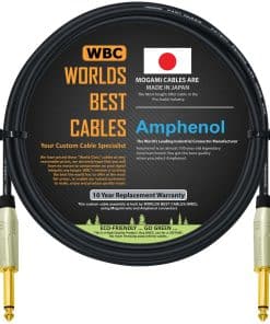 Cable de 3 pies personalizado para pedal, efectos, parche,