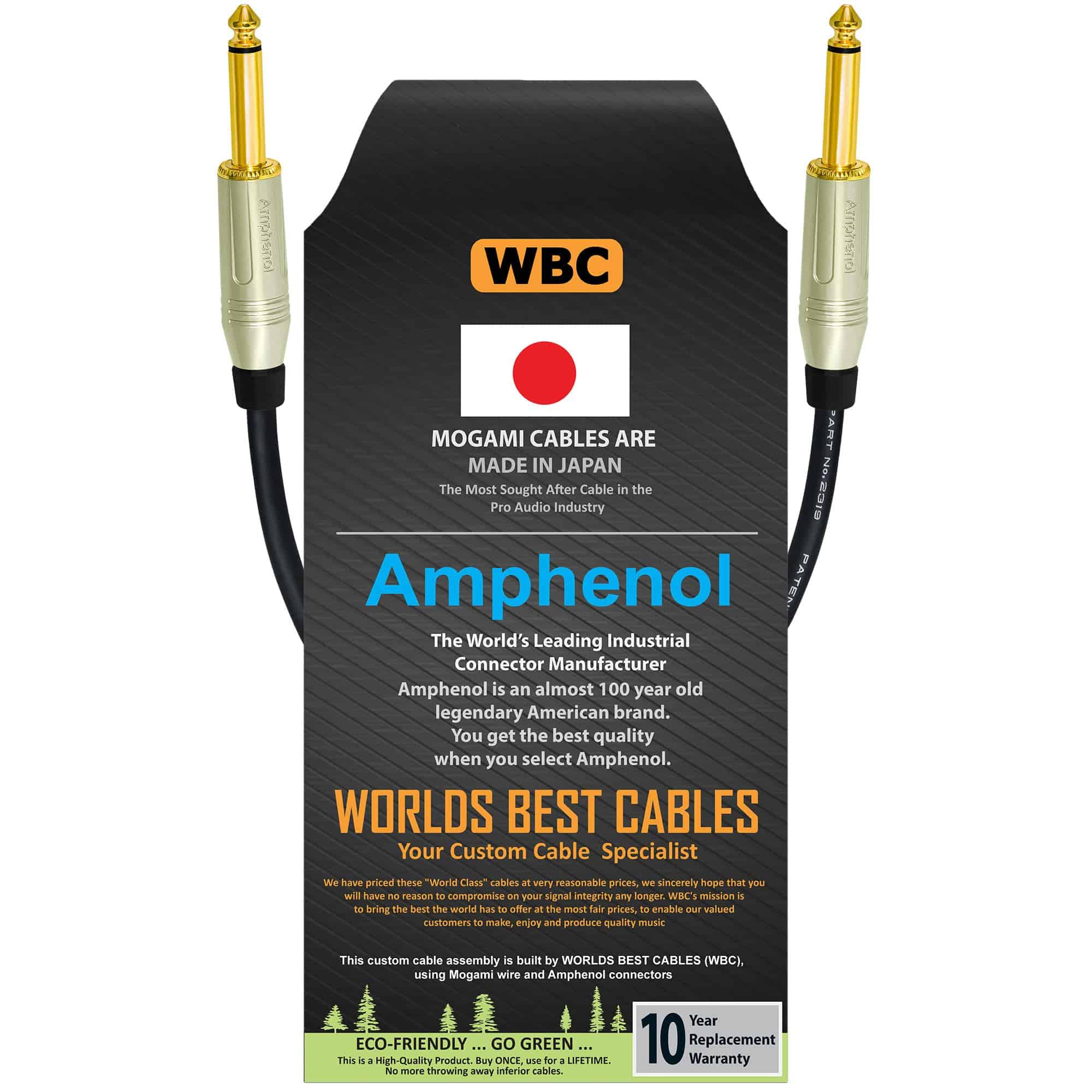 Cable de 12 pulgadas - Pedal, Efectos, -ST CABLES