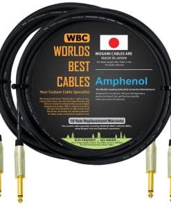 2 Unidades - 8 Pies - Cable para Pedal, Efectos, Patch,
