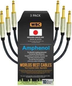 WORLDS BEST CABLES 3 Unidades - 12 Pulgadas - Cable para