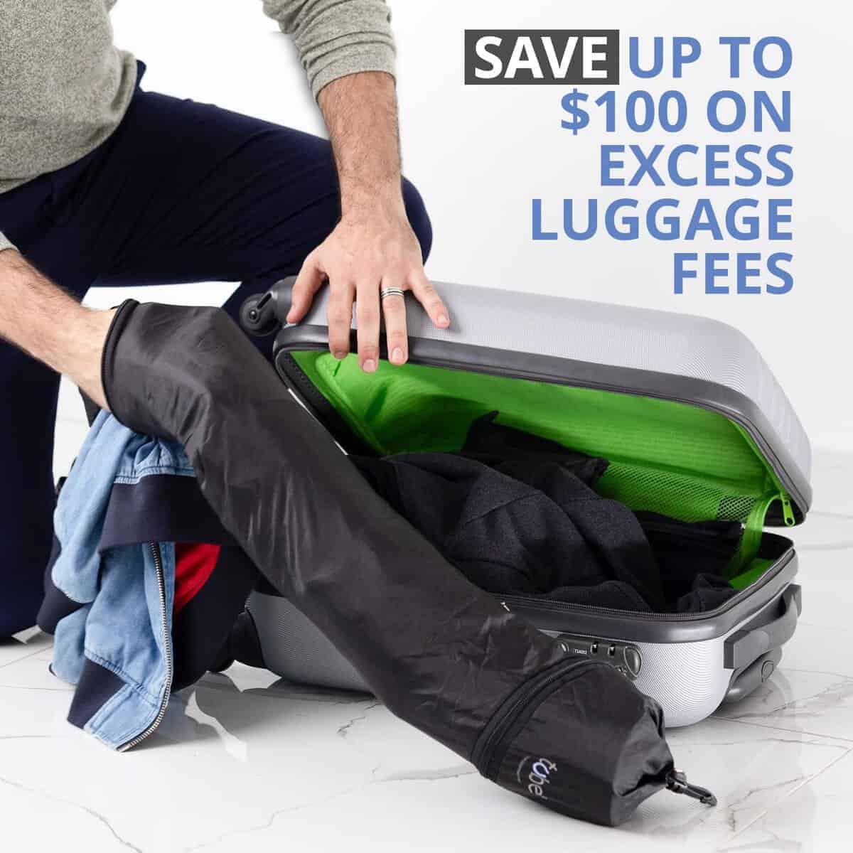 Almohada de Viaje TUBE Original - Almacena Ropa para - Imagen 3