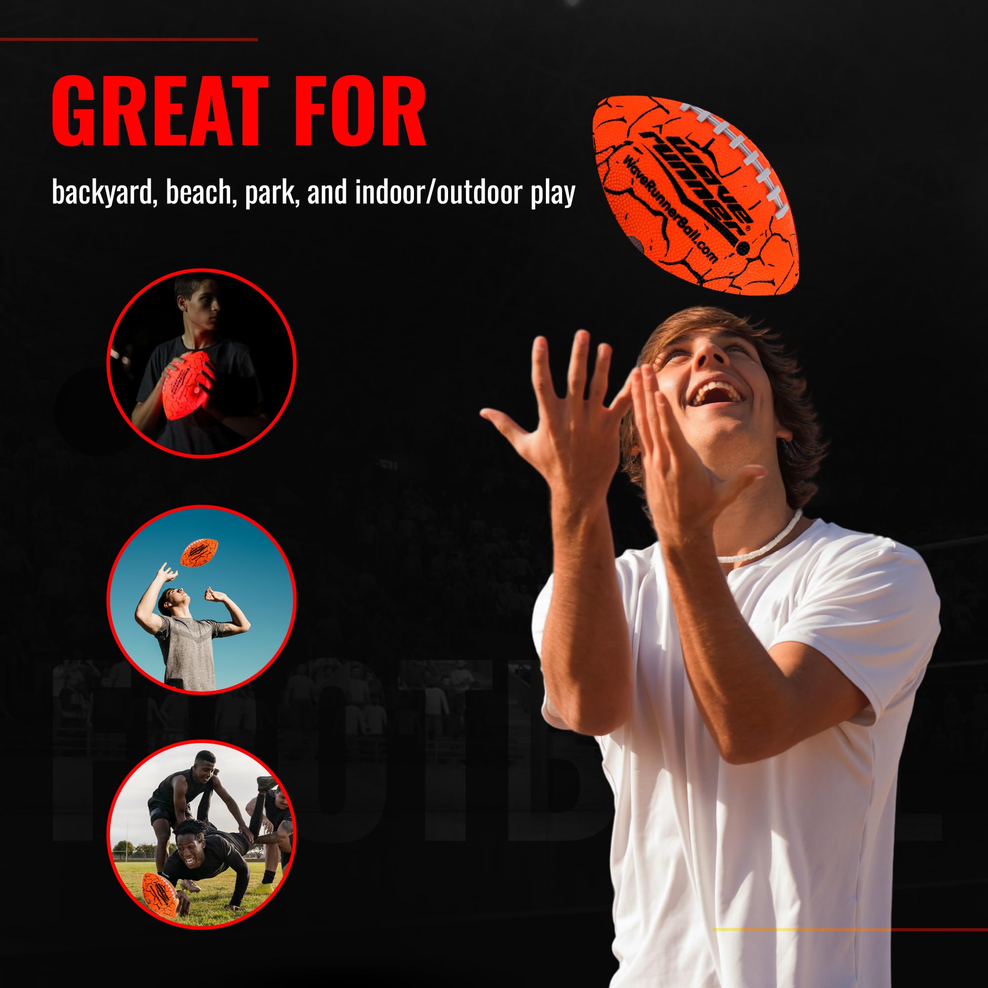 Balón de Fútbol LED Wave Runner - Juego de Fútbol Brillante - Imagen 8