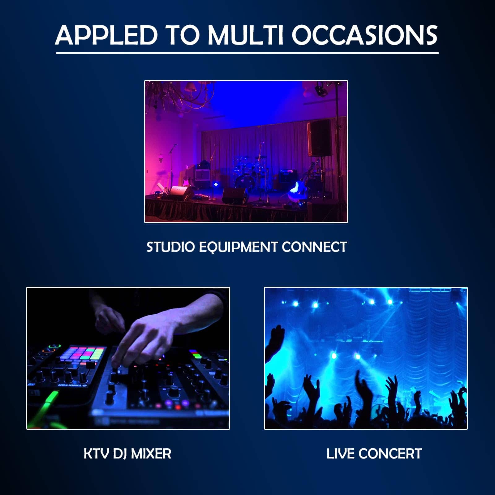 Paquete de 1 cable Speakon a 1/4 de 50 pies - 1pc 50 pies. - Imagen 8