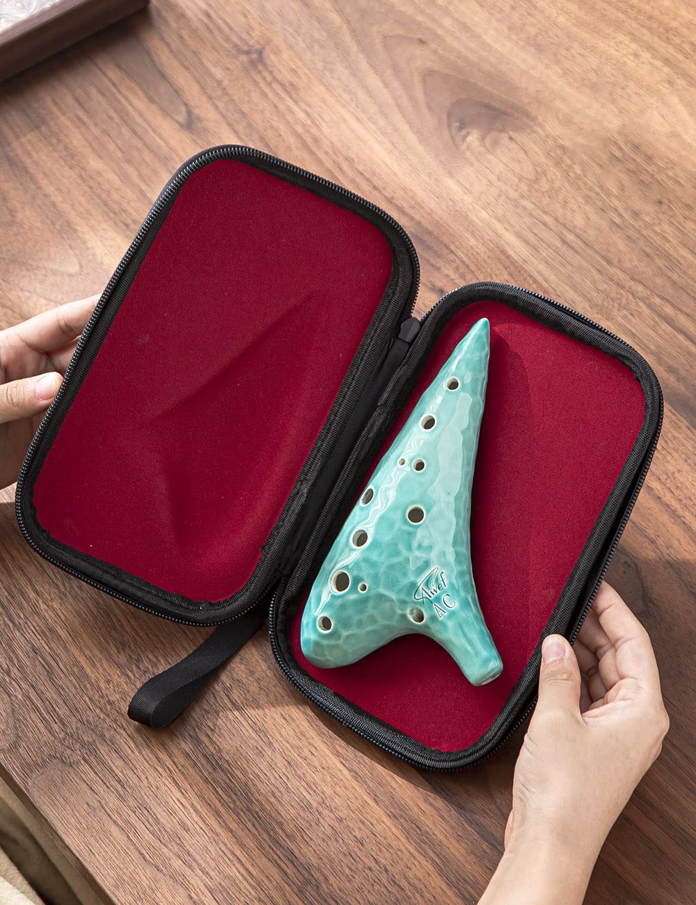 Ocarina Alto C de 12 agujeros Awef Jingle Stream con - Imagen 7