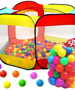 Casa de bolas para niños grande con diseño emergente para