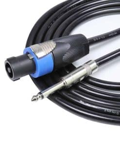 Cable de 20 Pies Paquete de 2 Speakon a 1/4" - 20 Ft.