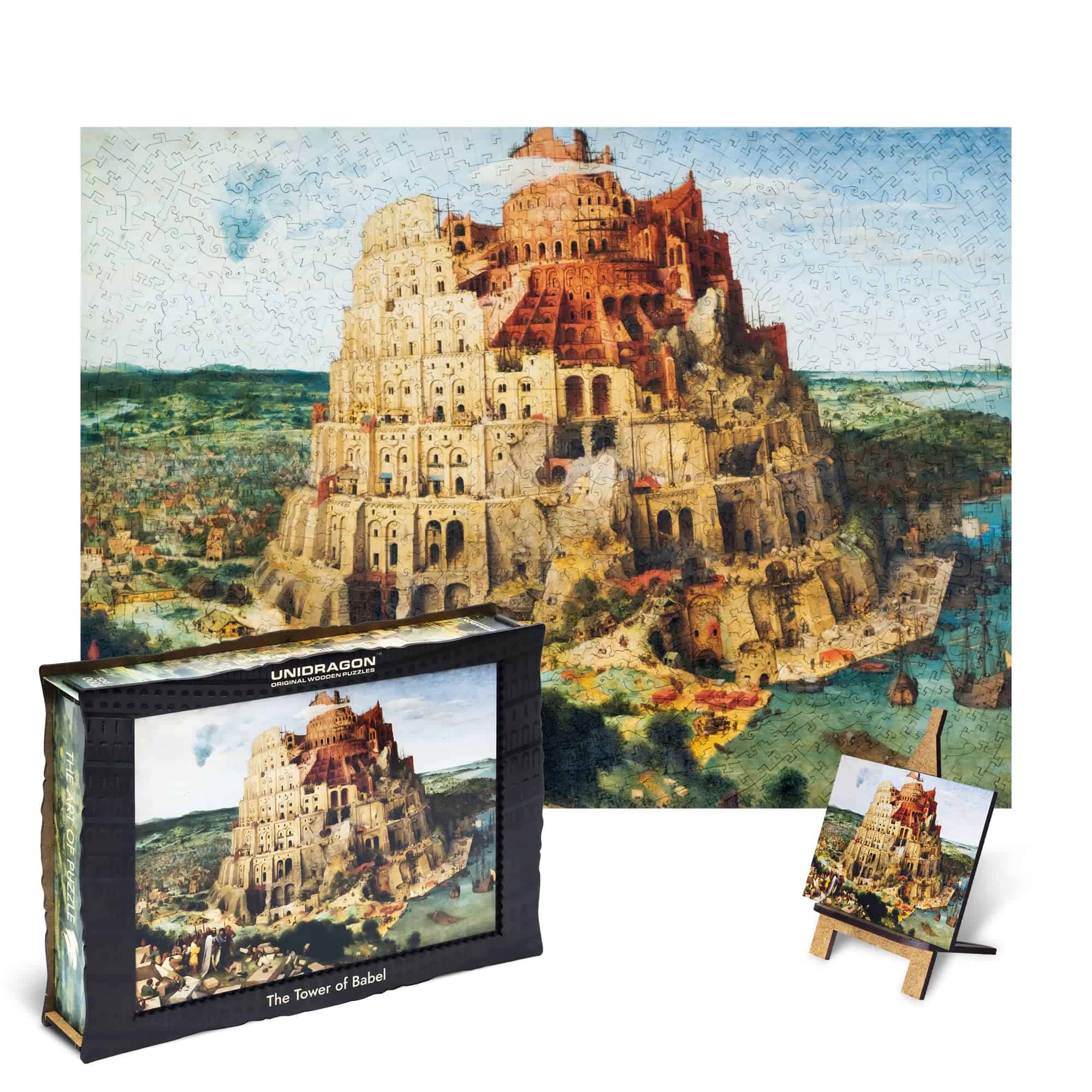 Puzzle de Madera UNIDRAGON Colección de Arte - La Torre de