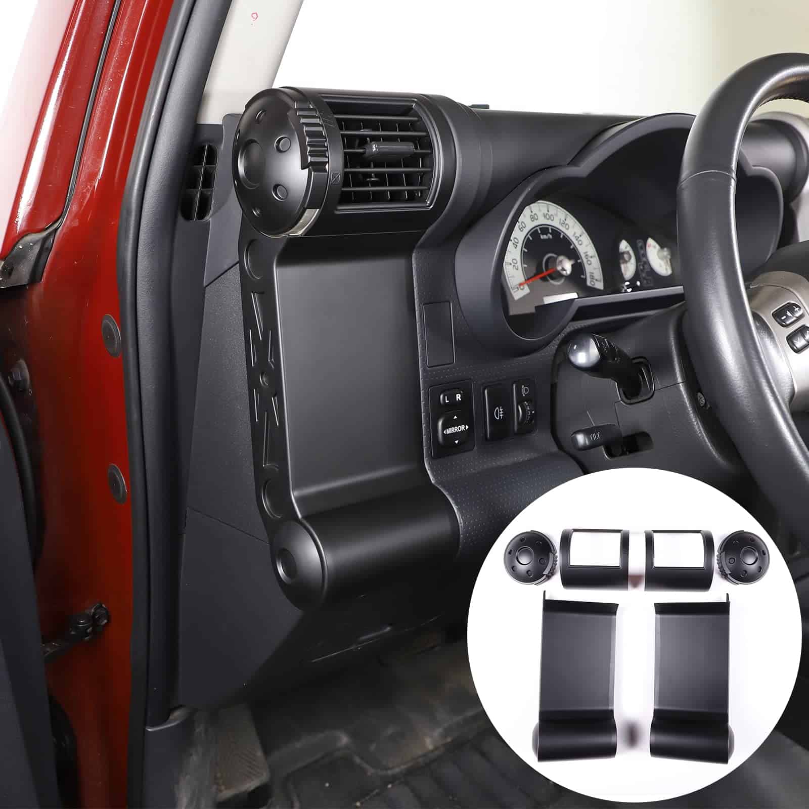 Marco de Salida de Aire Lateral del Tablero LLKUANG de ABS - Imagen 9