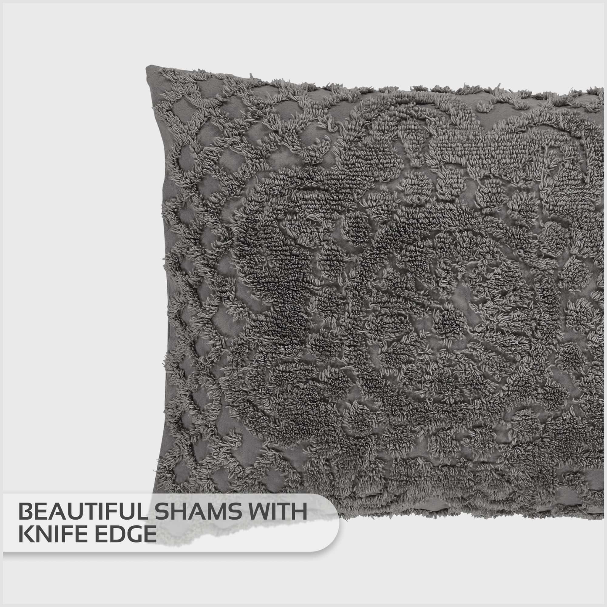 Better Trends 100% Cotton Chenille, Colcha Colcha Tamaño - Imagen 3