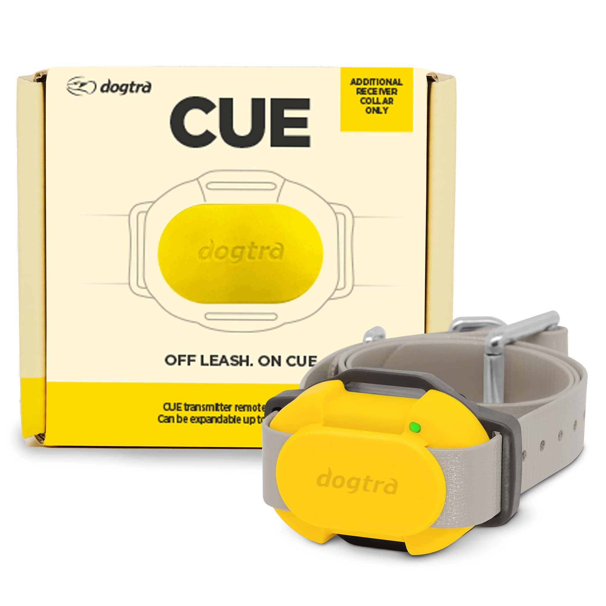 Collar de Adiestramiento para Perros CUE Add On Amarillo