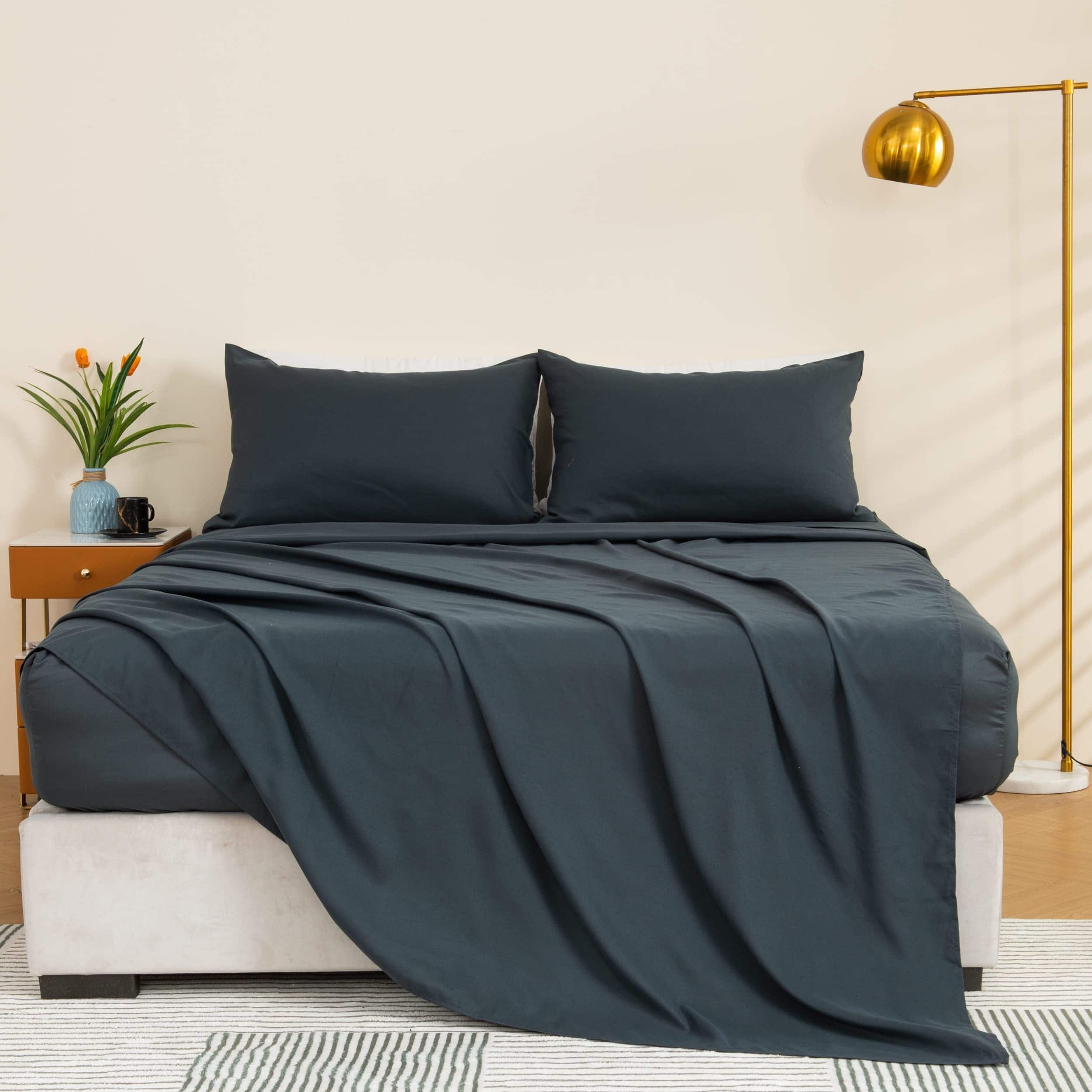 Juego de Sábanas de Microfibra de 4 Piezas Alpine Swiss - Imagen 7