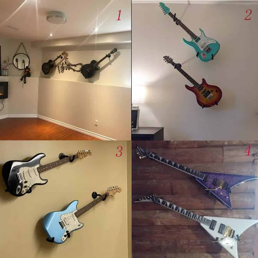 Colgador de Pared para Guitarra WANLIAN Horizontal, Soporte - Imagen 6