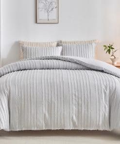 WARMDERN Juego de Funda Nórdica King Boho, Juego de Cama de