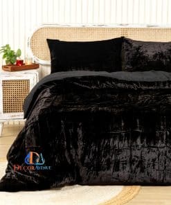 Funda de Edredón de Terciopelo Ultra-Luxe de DecorAvenue,