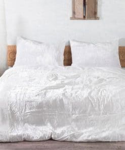 Funda de edredón de terciopelo aplastado ultra lujoso, ropa