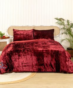 Funda de Edredón de Terciopelo Triturado Ultra-Luxe, Ropa