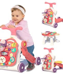 QDRAGON 5 en 1 Andador para Bebé Niña, Andador para Bebés,