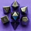 Set de Dados FanRoll de Metallic Dice Games 16mm de Piedra: