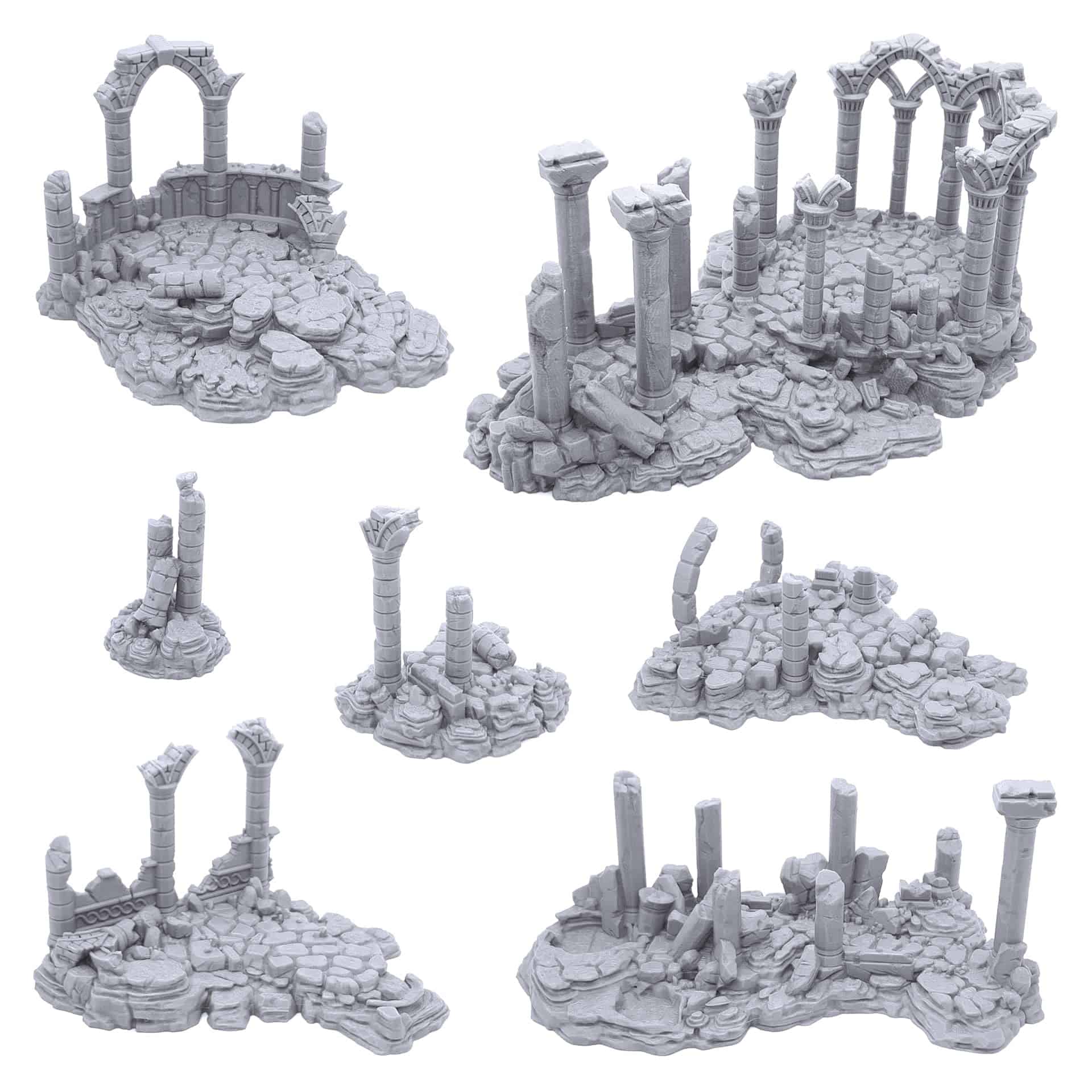 Ruinas Antiguas por Printable Scenery, Escenografía en 3D